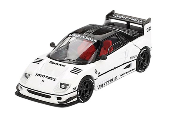 MiniGT 953 Mazda AZ-1 Liberty Walk LB40 weiss 2024 Tokyo Auto Salon 1:64