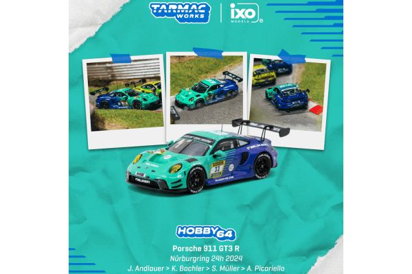 ***PREORDER Tarmac Porsche 911 (992) GT3 #33 Julien Andlauer 24h Nürburgring 2024