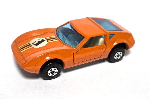 gebraucht! Matchbox No.3 Superfast Monteverdi Hai orange 1973 - ganz leicht bespielt