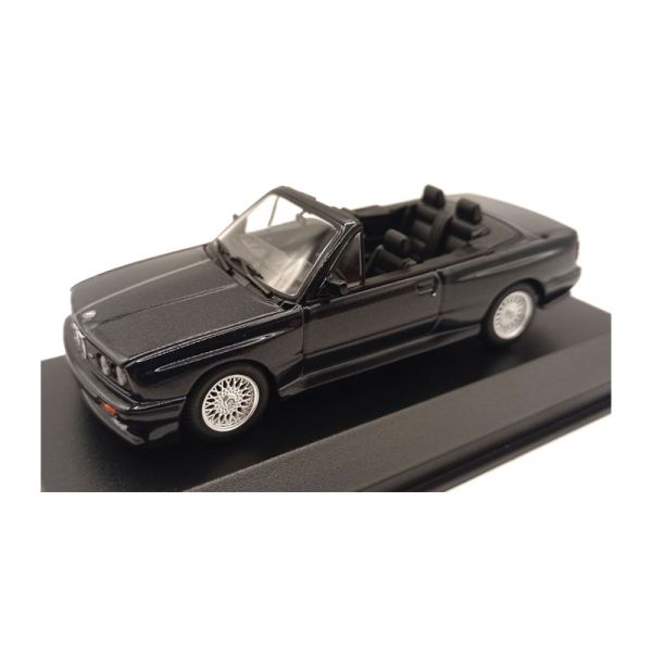 Maxichamps 940020330 BMW M3 (E30) Cabriolet dunkelblau metallic 1988 Maßstab 1:43 Modellauto