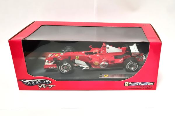 Hot Wheels J2990 Ferrari 248 F1 Michael Schumacher gewinnt GP Europa, Nürburgring 2006 Limited Editi