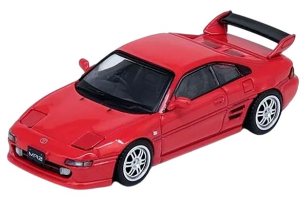 INNO64 Toyota MR2 (SW20) rot Maßstab 1:64 (IN64-MR2SW20-RED)