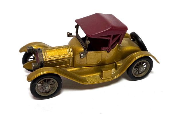 gebraucht! Matchbox Y-6 Cadillac 1913 gold 1:48 - fast wie neu