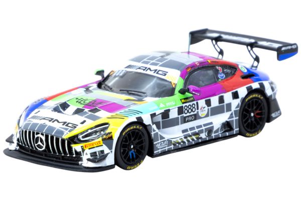 Tarmac Mercedes Benz AMG GT3 #888 bunt 12h 2025 Bathurst