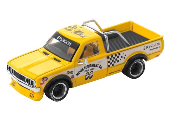 Pop Race 250 Pandem Datsun 620 Mooneyes gelb 1:64