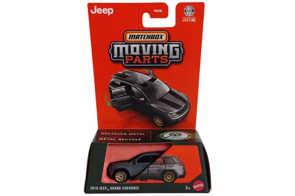 Matchbox FWD28-JHV52 Jeep Grand Cherokee 2018 grau - Moving Parts 2026 1:64