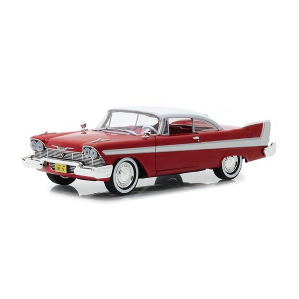 Greenlight 84071 Plymouth Fury &quot;Christine&quot; rot 1958 Maßstab 1:24 Modellauto
