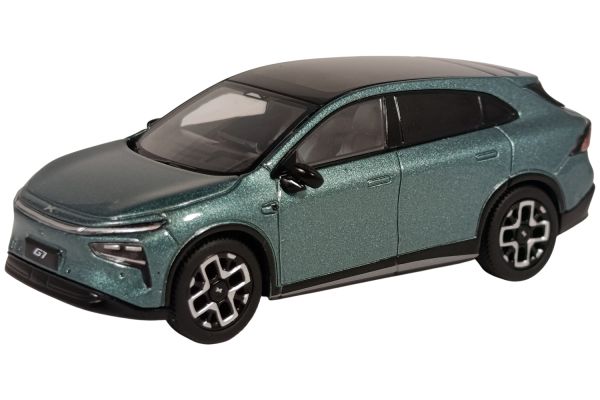 XCartoys Xpeng G7 grün metallic