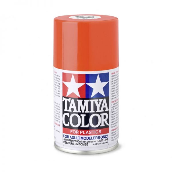 Tamiya 85031 Farbe TS-31 Leuchtorange glänzend 100ml Spray