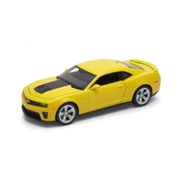 Welly 24042 Chevrolet Camaro ZL1 gelb Maßstab 1:24 Modellauto