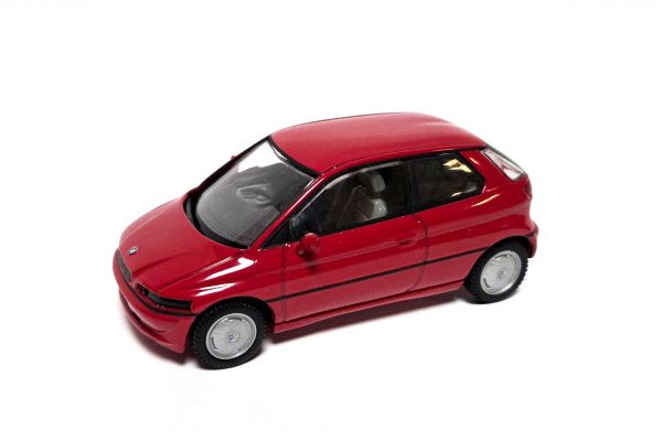gebraucht! Minichamps BMW E1 rot 1:43 - ganz leicht bespielt