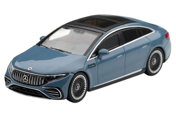 ***PREORDER MiniGT 1418 Mercedes-AMG EQS 53 blau metallic 2021