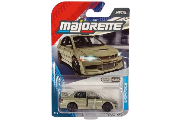 Majorette Mitsubishi Lancer Evolution 9 metallic grün - Showroom 1:58
