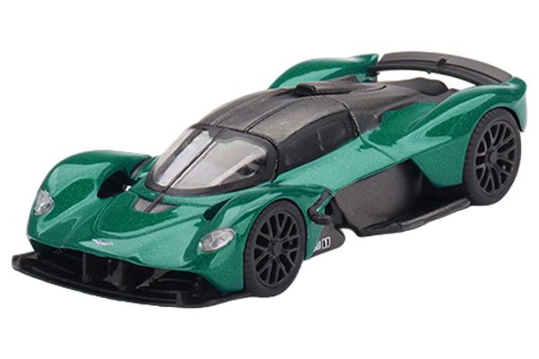 ***TSM-Models 600 Aston Martin Valkyrie grün (LHD) - MiniGT Maßstab 1:64