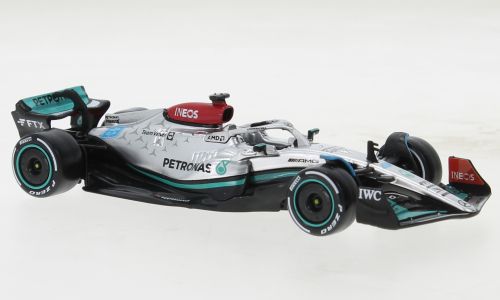 Bburago 38065 Mercedes AMG F1 W13 E Performance "#63 George Russel" Formel 1 2022 Maßstab 1:43 Model