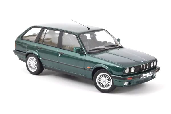 Norev 183219 BMW 325i Touring metallic grün 1990 Maßstab 1:18 Modellauto
