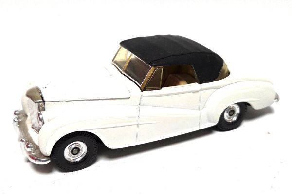 gebraucht! Corgi Bentley R Series weiss Maßstab ca. 1:36 - ganz leicht bespielt