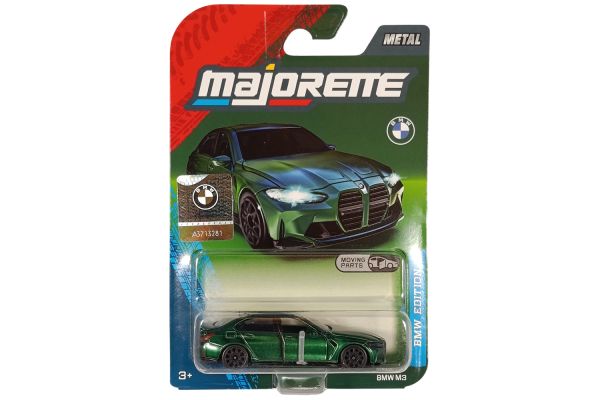 Majorette 8502100004 BMW M3 (G80) grün metallic - BMW Edition