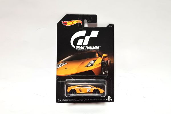 Hot Wheels DJL12-DJL19 Lamborghini Gallardo LP570-4 Superleggera "Nr. 57" orange - Gran Turismo Maßs