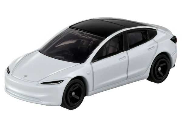 Tomica TO098 Tesla Model 3 weiss Maßstab 1:63