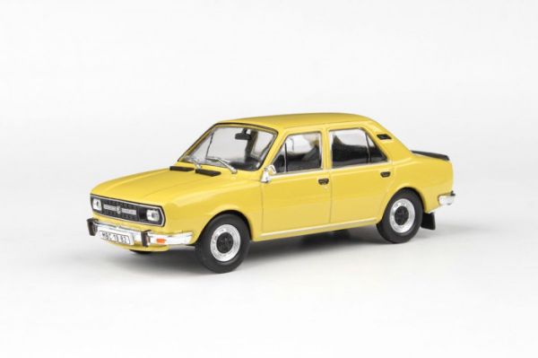 Abrex 143ABS-724GY Skoda 120L gelb Maßstab 1:43