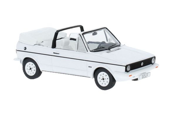 IXO Models VW Golf I Cabriolet 1981 weiss 1:43