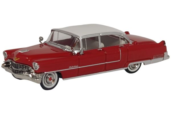 Brekina Cadillac Fleetwood 1955 rot 1:87
