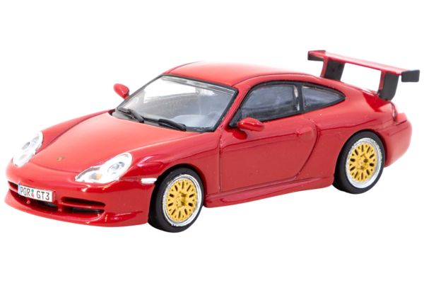 Tarmac Porsche 911 (996) GT3 rot 1:64