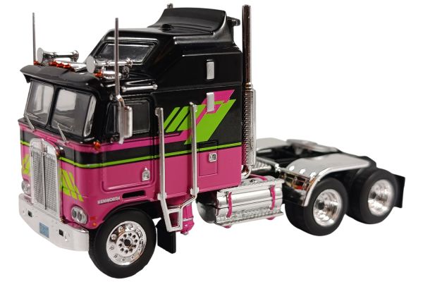 IXO Models Kenworth K100 Aerodyne 1976 schwarz/pink 1:64