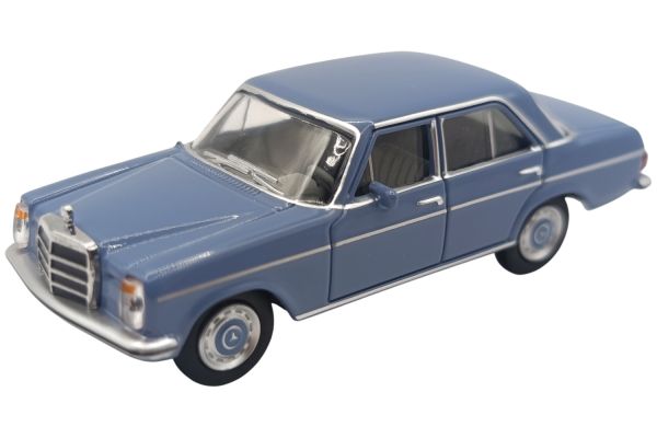 Schuco Mercedes Benz 200D Strich 8 blau 1:64
