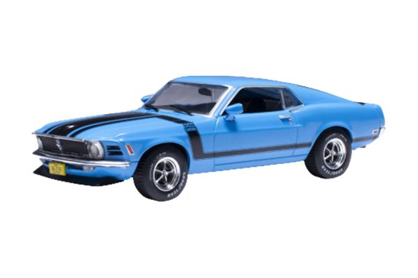 ***IXO Models CLC569 Ford Mustang Boss 302 blau 1970 Maßstab 1:43 Modellauto