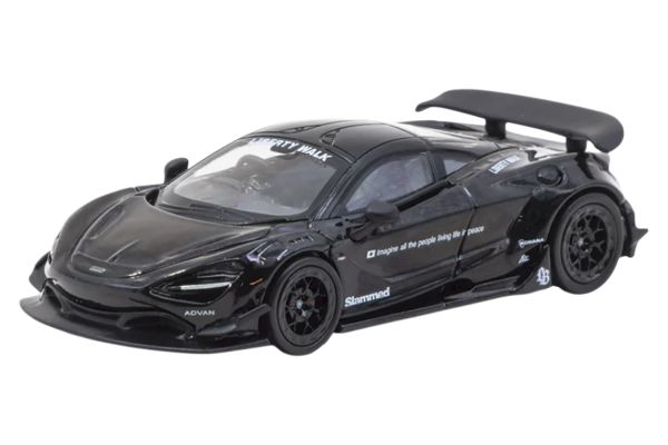 Tarmac LB-WORKS McLaren 720S schwarz 1:64
