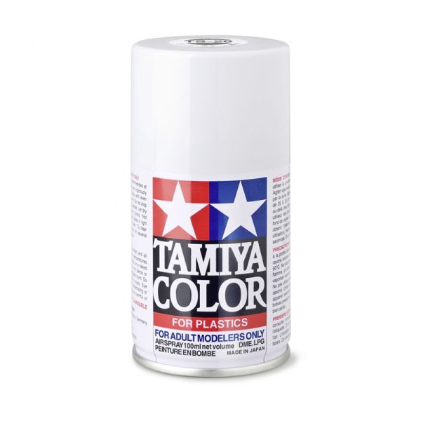 Tamiya 85026 Farbe TS-26 Weiss glänzend 100ml Spray