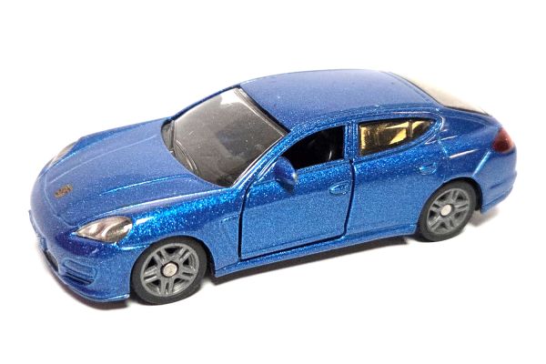 gebraucht! Siku 1446 Porsche Panamera 4S blau metallic - ganz leicht bespielt