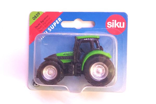 Siku 0859 Deutz-Fahr Agrotron grün Maßstab 1:64 Modellauto NOS