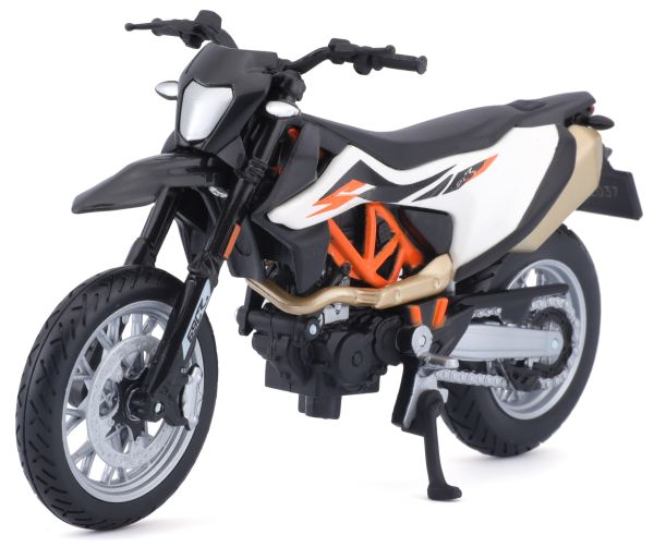 Maisto KTM 690 SMC R weiss/orange