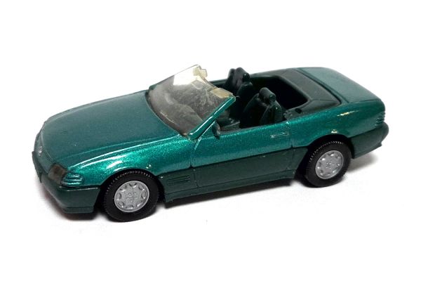 gebraucht! Siku 1011 Mercedes-Benz 500SL Cabriolet grün metallic - ganz leicht bespielt