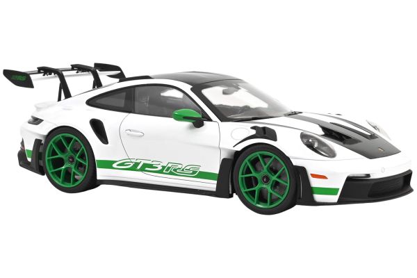 Norev Porsche 911 GT3 RS Tribute to Carrera RS 2022 weiß/pythongrün 1:12