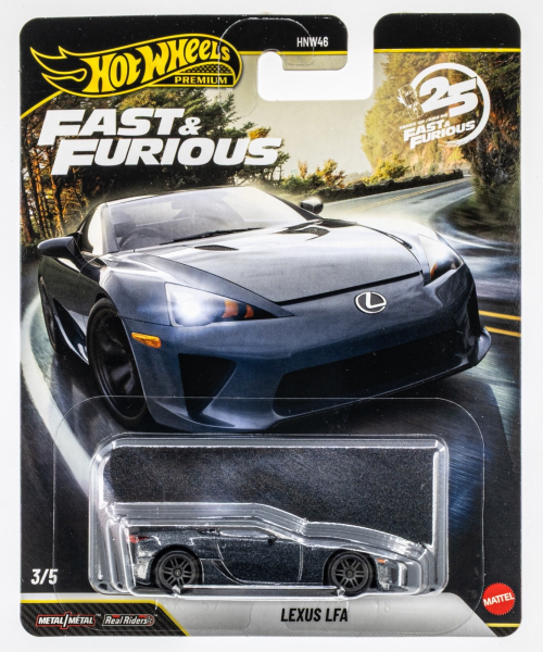 Hot Wheels HNW46-JHW66 Lexus LFA grau metallic - Fast & Furious 3/5 1:64