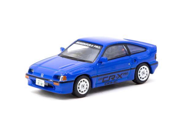 Tarmac Honda Ballade Sports MUGEN CR-X PRO blau 1:64