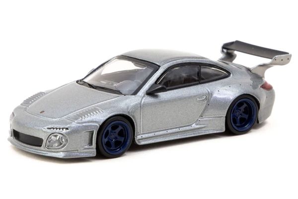 Tarmac Porsche 911 Old & New 997 grau metallic 2004