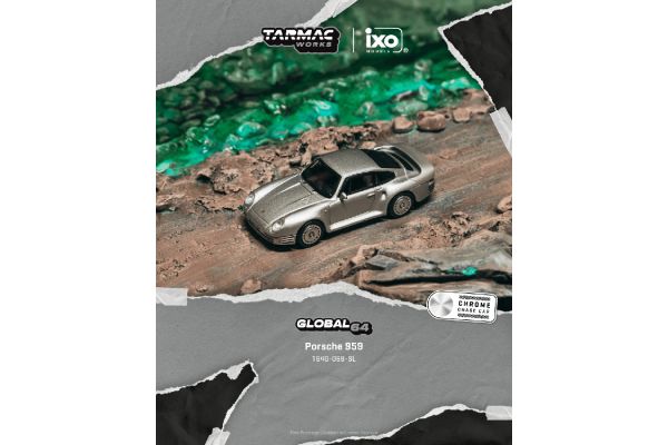 ***PREORDER Tarmac Porsche 959 silber 1989