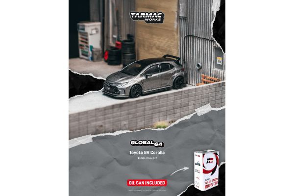 ***PREORDER Tarmac Toyota GR Corolla grau
