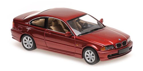 Maxichamps 940028320 BMW 328 CI Coupe (E46) rot metallic 1999 Maßstab 1:43 Modellauto