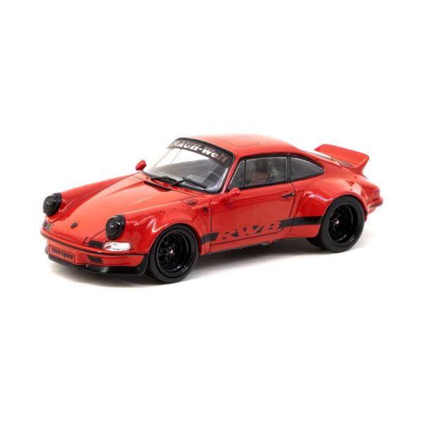 Tarmac T43-018-RE Porsche 911 RWB Backdate rot Hobby43 Maßstab 1:43 Modellauto
