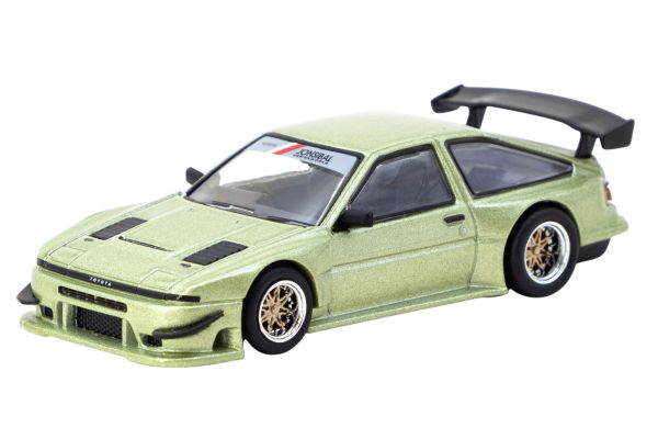 Tarmac Toyota Sprinter Trueno AE86 Widebody hellgrün metallic 1:64