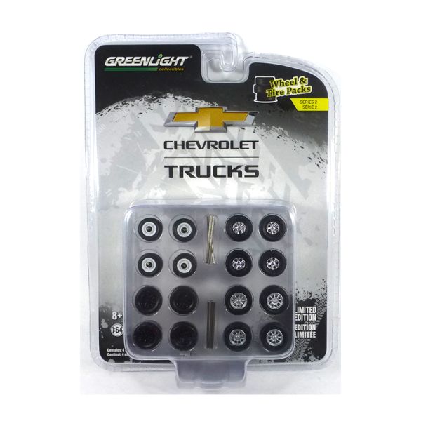 Greenlight 16030-A Reifenset "Chevrolet Trucks" - Wheel & Tires Pack