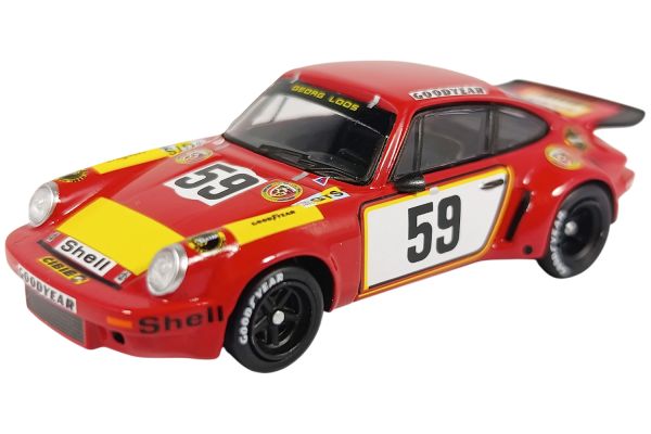 Spark Porsche 911 Carrera RSR 3.0 #59 Schenken/Ganley 24h Le Mans 1975 rot 1:64