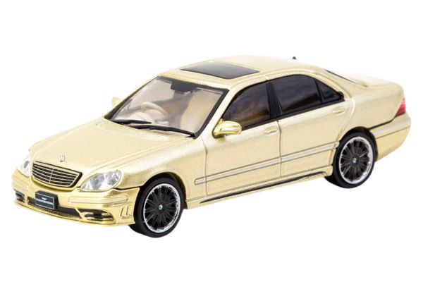Tarmac Mercedes Benz S-Klasse Wald CLDC Special Edition gold Maßstab 1:64 (T64G-072-GO)