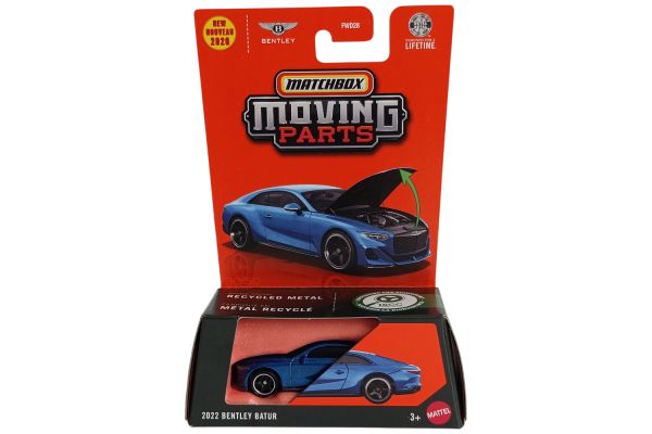 Matchbox FWD28-JHV24 Bentley Batur 2022 blau - Moving Parts 2026 1:64